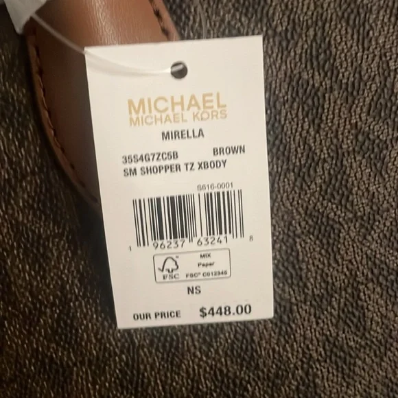 Michael Kors Mirella Small Signature Logo Crossbody Bag